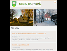 Tablet Screenshot of borovaunachoda.cz